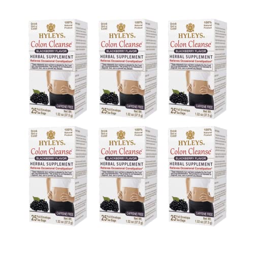 Hyleys Colon Cleanse Blackberry (6 Pack)
