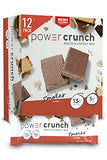 Power Crunch Protein Wafer Bars, High Protein Snacks with Delicious Taste, S'Mores, 1.4 Ounce (12 Count)