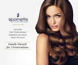 Spornette Mini Styler Boar Bristle .75 inch Round Brush (#HB-2) for Blowouts, Volume, Styling, Finishing, Curling & Setting Short, Curly, Wavy, Straight, Thick, Normal or Thin Hair on Men & Women
