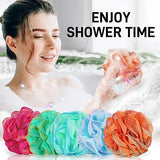 20 Pack Mini Shower Loofah Bath Sponge 20G, Soft Travel Nylon Mesh Puff for Body Wash, Loofah Shower Exfoliating Scrubber Pouf for Women and Men, Full Cleanse, Beauty Bathing Accessories