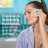 Gillette Venus for Facial Hair & Skin Care Cleansing Primer for Dermaplane Prep, 6.7oz, Use Before Eyebrow Razor, Dermaplaning Oil, Dermaplane Moisturizer, Dermaplaning Cleanser and Face Wash