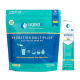 Liquid I.V. Hydration Multiplier - Pina Colada - Hydration Powder Packets | Electrolyte Drink Mix | Easy Open Single-Serving Stick | Non-GMO | 192 Sticks