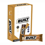 Built Bar 12 Pack High Protein Energy Bars | Gluten Free | Chocolate Covered | Low Carb | Low Calorie | Low Sugar | Delicious Protien | Healthy Snack (Salted Caramel)