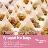 TAOISTEA Detox 14 Day Teatox Herbal Tea Tea Bags 2 Morning Tea (28 Bags) & 2 Night Tea (14 Bags)