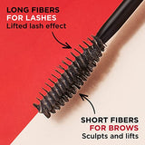 Clarins Lash & Brow Double Fix Mascara | 2-In-1 Waterproof Lash & Brow Setting Mascara | 12 Hour Hold | Protects, Nourishes and Conditions | Waterproof, Sweatproof and Smudgeproof | 0.2 Oz