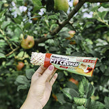 FITCRUNCH Snack Size Protein Bars, Designed by Robert Irvine, World’s Only 6-Layer Baked Bar, Just 3g of Sugar & Soft Cake Core (Apple Pie)