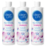 No-Rinse Shampoo, 16 fl oz - Leaves Hair Fresh, Clean and Odor-Free, Rinse-Free Formula (Pack of 3)