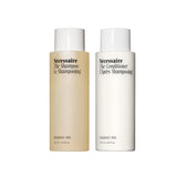Nécessaire The Hair Duo. The Shampoo + The Conditioner. Full-Size. Fragrance-Free. Cleanse and Condition Scalp + Hair. Approved By National Eczema Association. No SLS/SLES. 2 x 250 ml / 8.4 fl oz