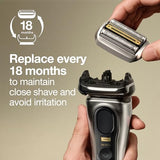 Braun Series 9 Shaver Replacement Head, Compatible with All Series 9 Electric Shavers For Men (94M), Fits 9465cc, 9477cc, 9460cc, 9419s, 9390cc, 9385cc, 9330s, 9291cc, 9296cc