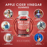 Toplux Apple Cider Vinegar Gummies - 1000mg ACV with B12, Beet Root, Pomegranate for Immune System, Detox & Cleanse, Gummy Alternative to Apple Cider Vinegar Capsules, for Men Women 2X Pack