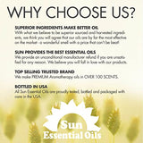 Sun Essential Oils 4oz - Sandalwood Essential Oil - 4 Fluid Ounces