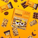 MAGIC SPOON Treats I High Protein I Low Carb I Keto Friendly I 1g of Sugar I Gluten Free Crispy Treat I Protein Bar I Cereal Bar & On-The-Go Healthy Snack (Chocolatey PB, 8 Bars)