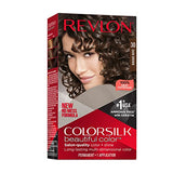 Revlon Colorsilk Beautiful Color Permanent Hair Color, Long-Lasting High-Definition Color, Shine & Silky Softness with 100% Gray Coverage, Ammonia Free, 030 Dark Brown, 1 Pack