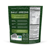 Laird Superfood Prebiotic Daily Greens Powder – Essential Vitamins & Minerals - Prebiotic Fiber, Adaptogen and Fruits & Vegetables – Supports Gut Health – Non-GMO, Vegan - 14.8 oz Bag, Pack of 1