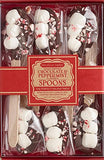 Melville Candy Mini Marshmallow Chocolate Spoons & Peppermint Stirrers Gift Set (Mini Marshmallow Chocolate Spoons 6ct)