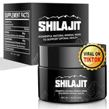 Shilajit Pure Himalayan Shilajit Resin - 600mg Himalayan Shilajit Resin, with 85+ Trace Minerals & Fulvic Acid, (1 Pack)