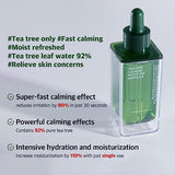 MEDIHEAL Teatree Calming Moisture Ampoule (1.7 fl oz, 1 Pack) - Quick Calming and Deep Hydrating with Teatree Leaf Water 92% for Sensitive Skin Type