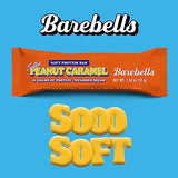 Barebells Soft Protein Bars Salted Peanut Caramel - 12 Count, 1.9oz Bars - Protein Snacks with 16g of High Protein - Chocolate Protein Bar with 2g of Total Sugars - Soft Protein Snack & Breakfast Bars