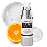 Vitamin Super C Serum for Women over 70, Rapid Anti Aging Serum, Face Lift Cream, Super Hydrates, Softens, Lifts and Firms, Fights Wrinkles, Reduces Dark Spots and Age Spots (30ml-1PCS)