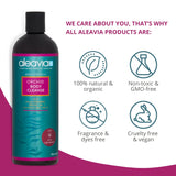 Aleavia Orchid Body Cleanse – Organic & All-Natural Prebiotic Body Wash with Pure Cold-Pressed Orchid Oil – Nourish Your Skin Microbiome – 16 Oz