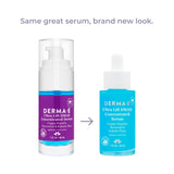 DERMA E Ultra Lift DMAE Concentrated Serum – All Natural Skin Firming Serum – Hydrating Serum with Copper Peptides and Resveratrol – Concentrated Facial Skin Care Serum, 1oz