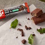 Gatorade Whey Protein Bars, Mint Chocolate Crunch, 2.8 oz bars (Pack of 12, 20g of protein per bar)