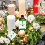 SVA Pine Needle Oil 4oz (118 ml) Premium Essential Oil with Dropper for Diffuser, Aromatherapy, Skin Care, Hair Care & Massage