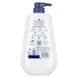 Dove Body Wash with Pump Deep Moisture For Dry Skin Moisturizing Skin Cleanser with 24hr Renewing MicroMoisture Nourishes The Driest Skin, 33.8 Fl Oz (Pack of 3)