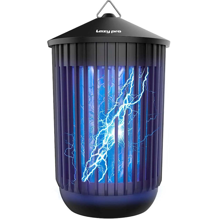 Upgraded 2024 Bug Zapper + Attractant - Best Effective 5200V Mosquito Killer Lamp - Electric Insect Fly Zapper Trap, Waterproof Indoor & Outdoor - 20W Bright Light Bulb for Backyard, Patio