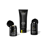 Lumin - Burnout Buster Trio - An all-in-one men's skincare bundle, Includes: Charcoal Face Wash Daily Detox, Daily Face Moisturizer & Instant Dark Circle Corrector, Suitable for all skin types