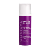 Paula's Choice CLINICAL 0.3% Retinol + 2% Bakuchiol Treatment, Anti-Aging Serum for Deep Wrinkles & Fine Lines, Fragrance-Free & Paraben-Free, 1 Ounce