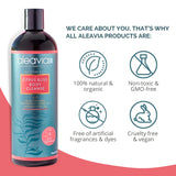Aleavia Citrus Bliss Body Cleanse – Organic & All-Natural Prebiotic Body Wash, Scented with Pure Essential Oils – Nourish Your Skin Microbiome – 16 Oz.