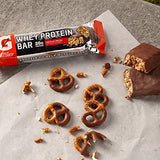 Gatorade Whey Protein Bars, Chocolate Pretzel, 2.8 oz bars (Pack of 12, 20g of protein per bar)