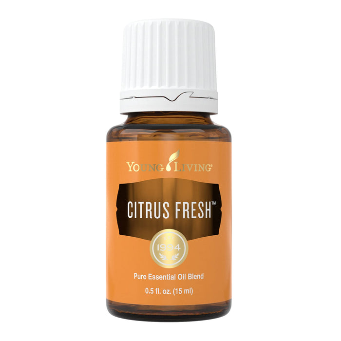 Young Living Citrus Fresh Essential Oil - 15ml Bottle for Energizing Aromatherapy - Uplifting Citrus Blend - Energize Your Senses - Invigorate Your Space