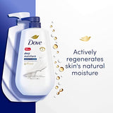 Dove Body Wash with Pump Deep Moisture For Dry Skin Moisturizing Skin Cleanser with 24hr Renewing MicroMoisture Nourishes The Driest Skin, 33.8 Fl Oz (Pack of 3)