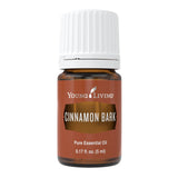 Young Living Cinnamon Bark Essential Oil 5 ml - Warm, Spicy Aroma , Cleanses Air, Skin Massage , Immune Wellness , Odor Elimination , Invigorating Aroma , Aromatic Spice