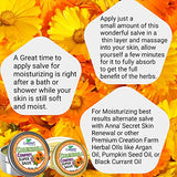 Creation Farm Calendula Comfrey Super Salve, Herbal Balm, Moisturizer, and Ointment with No Gluten, Soy, GMO or Parabens, Made in USA Comforts Eczema, Psoriasis