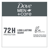 DOVE MEN + CARE Deodorant Stick for Men Midnight Classico 3 Count Aluminum Free 72-Hour Odor Protection Mens Deodorant With Essential Oils & 1/4 Moisturizing Cream 3oz