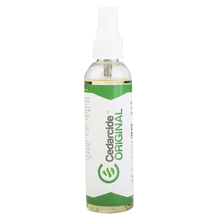 Cedarcide Original Bug Spray | Repel & Kill Fleas, Ticks, Mosquitoes, Mites, Ants & Chiggers | For use on People, Pets & Home | Natural Cedar Oil | Eco-Friendly | 4 Oz