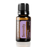 doTERRA - Serenity Essential Oil Restful Blend - Promotes Relaxation and Restful Sleep Environment, Lessens Feelings of Tension and Calms Emotions; For Diffusion or Topical Use - 15 mL