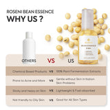 Bean Essence Korean Skin Care: Deep Hydration & Exfoliating - Natural Ingredients - 1.69 Fl. OZ / 50 mL