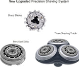 Sh90 Replacement Heads Compatible with Philips Norelco Series 9000 Replacement Blades for Electric Shaver Series 9000(S9xxx) Series 8000(S8xxx) Shaving Heads,Upgrade SH90 Replacement Heads,SH90/72