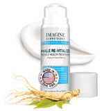 Imagine Dermatology Male Re-Vitalize Original Penile Health Cream for Men - Relieve, Restore and Support Skin - Moisturizer Penile Lotion - Large Value Size (5fl oz/150ml)