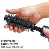Hot Tools Pro Artist Hot Air Styling Brush | Style, Curl and Touch Ups (1”) Black