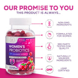 Hello Lovely! Probiotics for Women - Multi Strain Womens Probiotic Gummy w/Cranberry for Vaginal, Digestive, pH & Immune Health Support, 3 Billion CFU Prebiotic & Probiotic Supplement - 120 Gummies