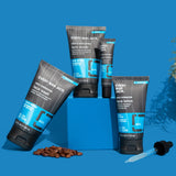 Every Man Jack Men's Skin Revive Defense Set- Four Full-Size, Fragrance Free Skin Care Essentials to Cleanse and Hydrate Dry, Tired Skin - Face Wash, Face Scrub, Face Lotion, Eye Cream