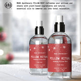 Muse Bath Apothecary Pillow Ritual - Aromatic, Calming and Relaxing Pillow Mist, Linen and Fabric Spray - Infused with Natural Aromatherapy Essential Oils - 8 oz, Fresh Snow