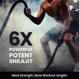 Himalayan Organics Organics 100% Pure Shilajit/Shilajeet Resin Form to Boost Performance Power Stamina Endurance Strength and Overall Wellbeing I Original & Premium Quality - 20g