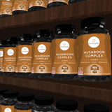 Sunergetic Premium Mushroom Gummies Supplement - for Immune Health, Brain, Mood & Stress Support - Mushroom Blend with Lions Mane, Chaga Extract, Reishi, Turkey Tail, Cordyceps (90 Gummies)