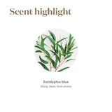 Young Living Eucalyptus Blue Premium Essential Oil Diffuser - 100% Pure, Cool & Refreshing Scent - Aromatherapy for Relaxation and Muscle Relief - 5ml Bottle